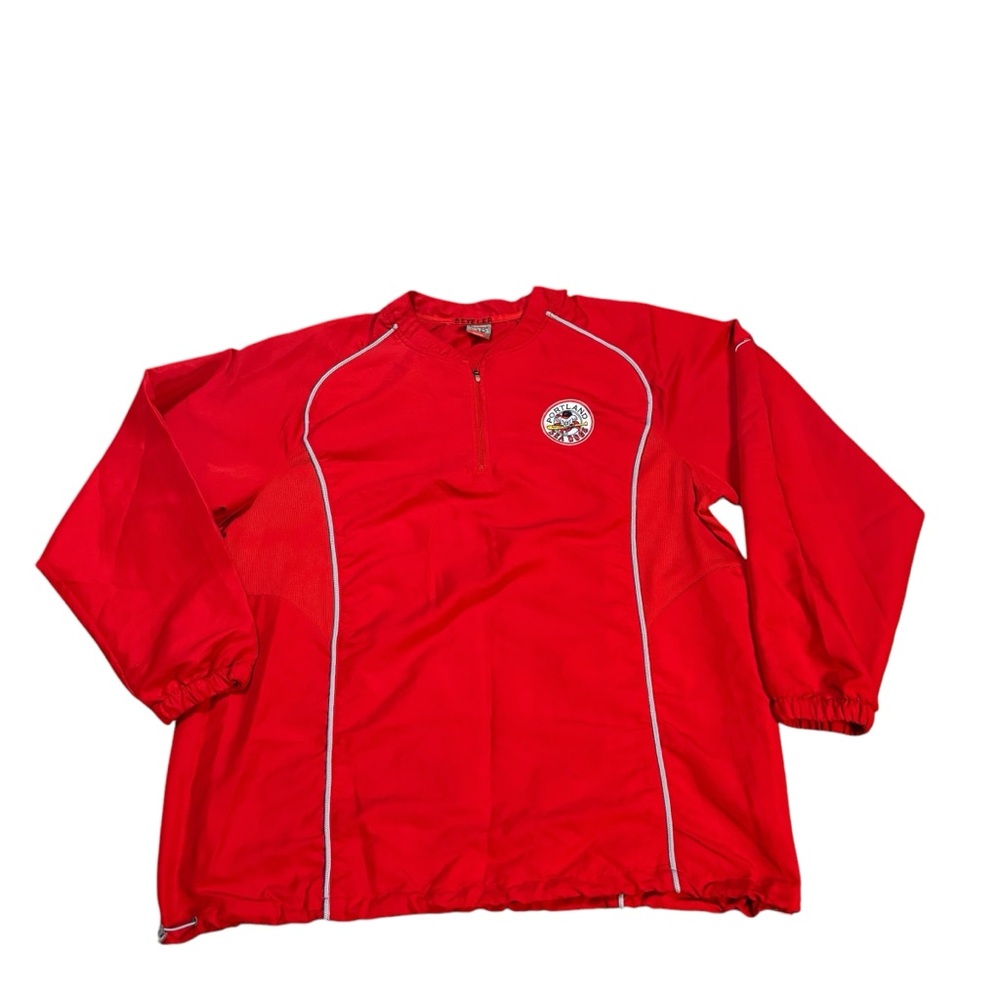 Nike Portland Sea‎ Dogs Team Issue Quarter Zip Size Mens XL Arnie Beyeler